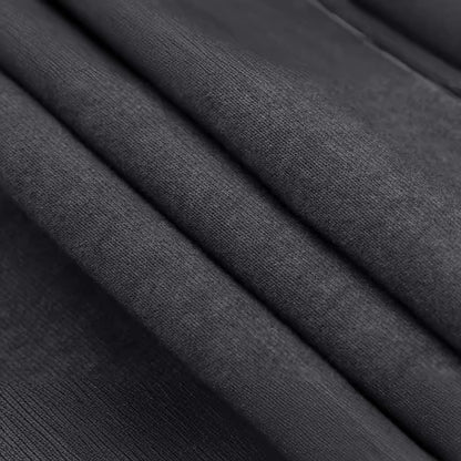 Noctra Retro Distressed Men's T-shirt Washed Structure Contrast Color